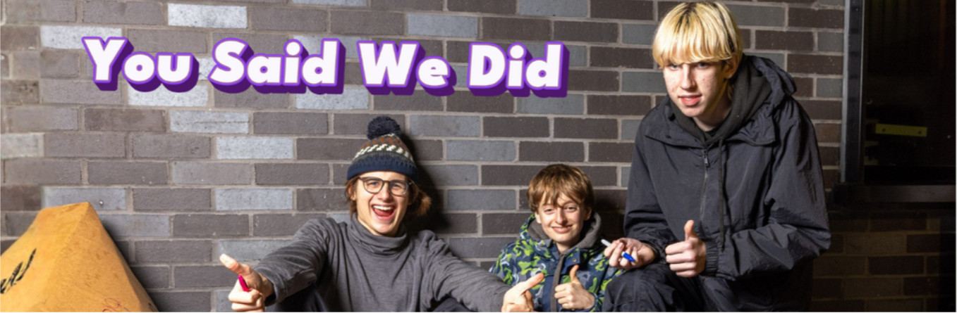 You Said We Did