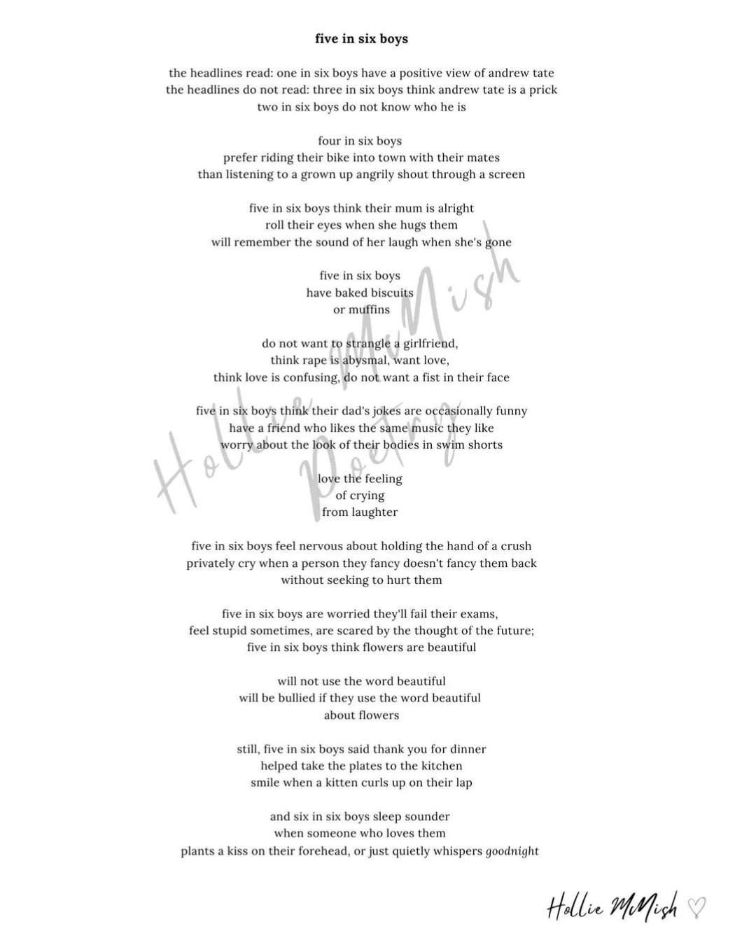 Poetry