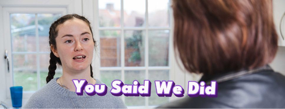 You said we did